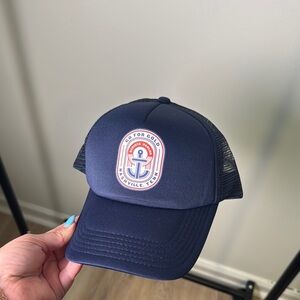 Navy Blue Trucker Hat Barista Parlor Nashville, TN